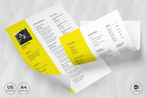 Barbershop Resume Template CV: Your First Impression, Curated