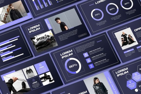Dark Purple PowerPoint Template: Your Secret Weapon for Modern Design