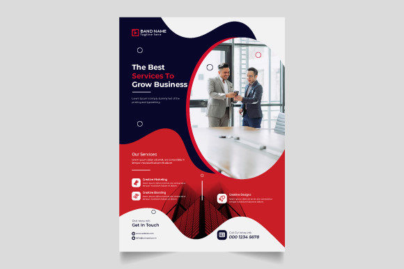 Elevate Your Brand with This Corporate Flyer Design