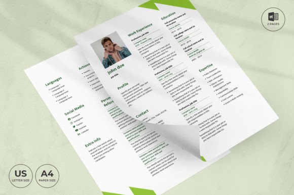 Hostel Resume Template CV: Your First Impression, Redesigned