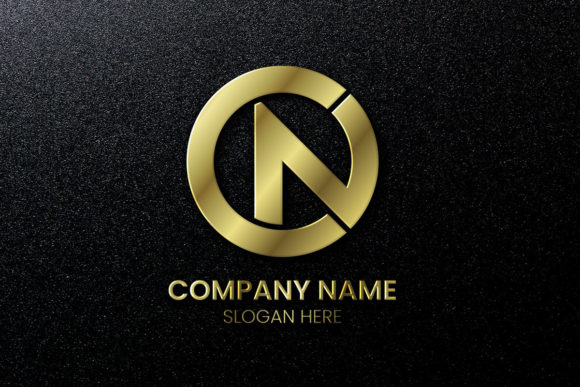 Initial Letter CN: Crafting a Modern Brand Identity