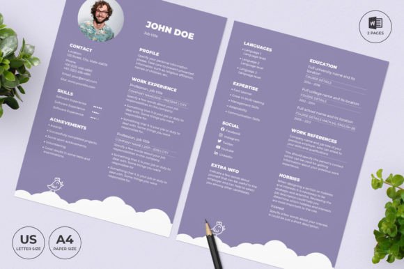 Kindergarten Resume Template CV: Your First Step to a Memorable Career