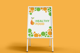 Logo Healthy Food: A Modern Template for Natural Brands