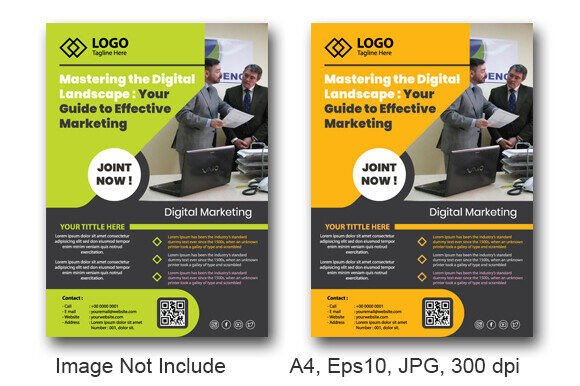 Master Marketing with an Editable Digital Flyer Template Design