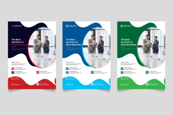 Master Your Marketing: The A4 Corporate Flyer Template Set