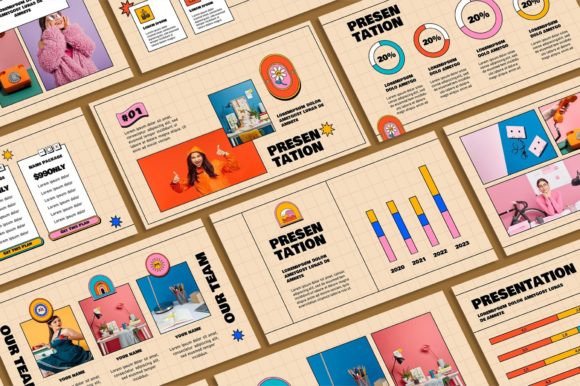 Reviving the Glow: Why a Retro PowerPoint Template Still Wins