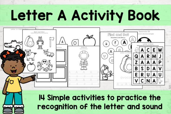 Unlocking Early Literacy: The Letter A Activity Book Experience